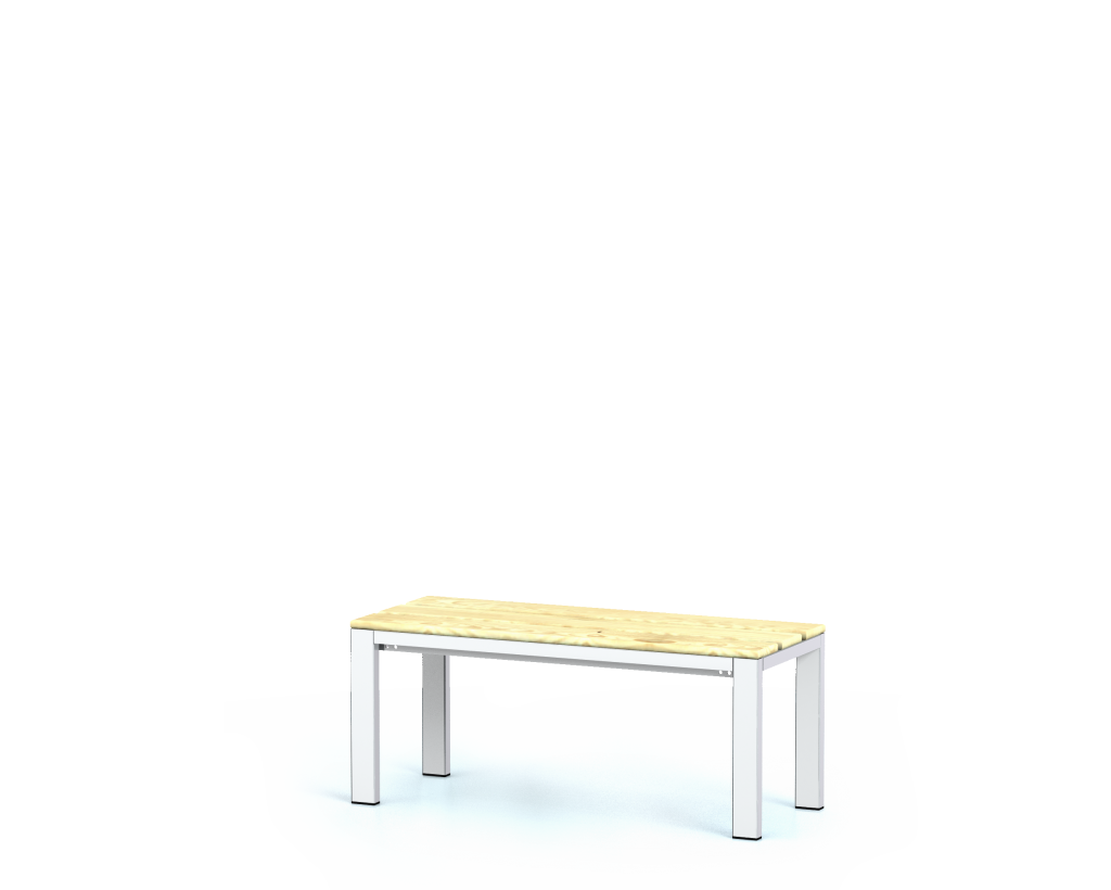Benches with spruce sticks -  basic version 420 x 1000 x 400